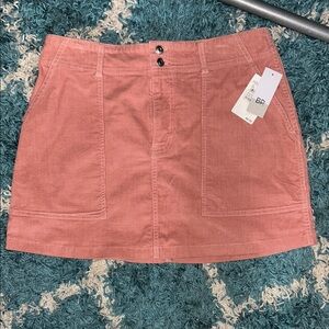 BP Pink Cargo Mini Skirt